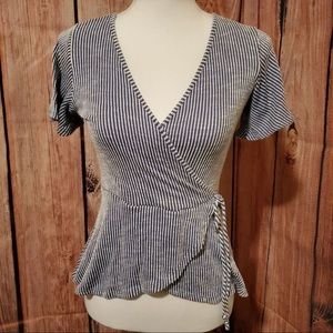 Caution to the Wind | Striped blouse